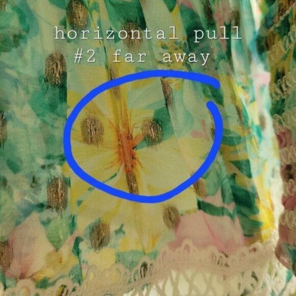 Anthropologie Hemant and Nandita Floral Georgette A-Line Minidress size XS - Picture 11 of 16